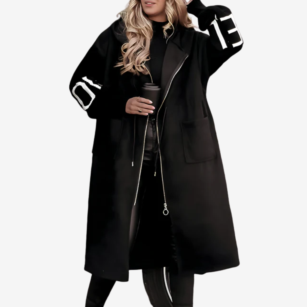 Joelle  Cardigan con cappuccio