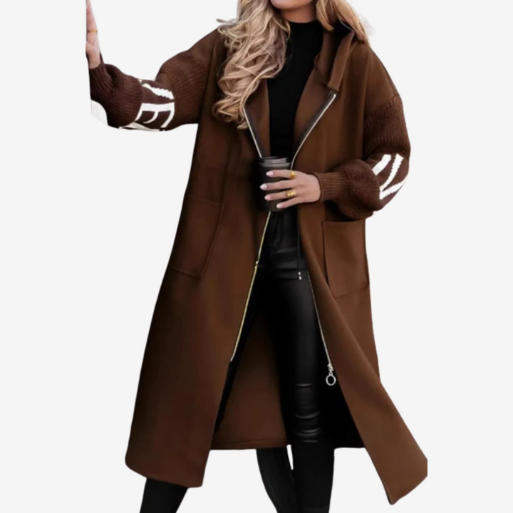 Joelle  Cardigan con cappuccio