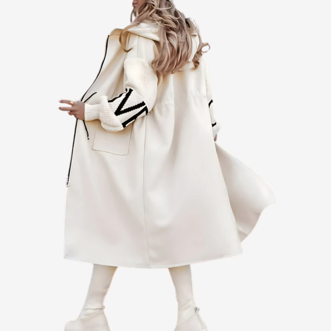 Joelle  Cardigan con cappuccio