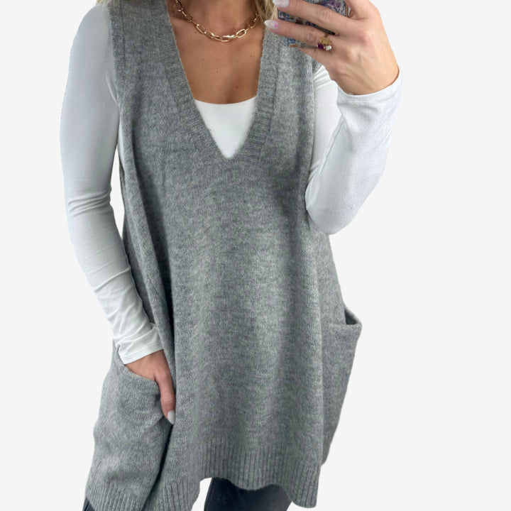 Laurence  Gilet lungo