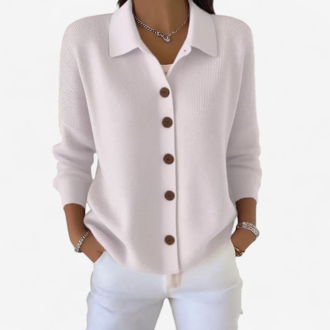 Adrienne  Elegante giacca abbottonata