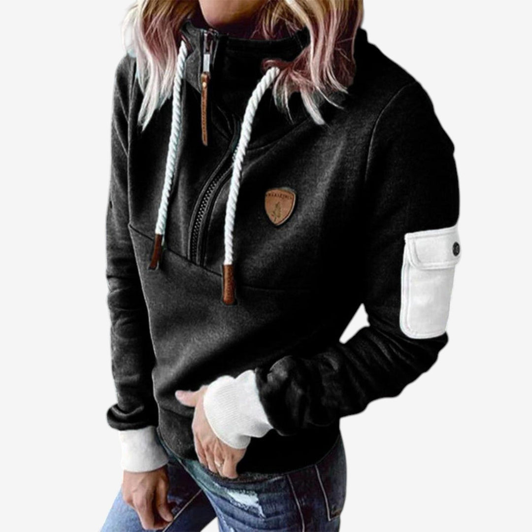 Séverine  Felpa con cappuccio comoda