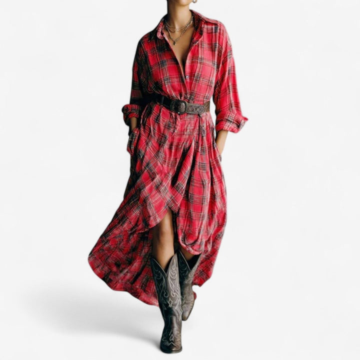 Clelia  Abito a quadri