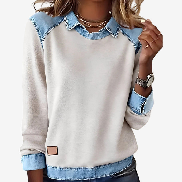 Galesi  Maglione a contrasto