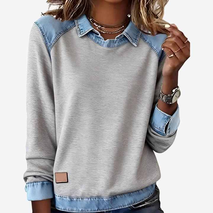 Galesi  Maglione a contrasto