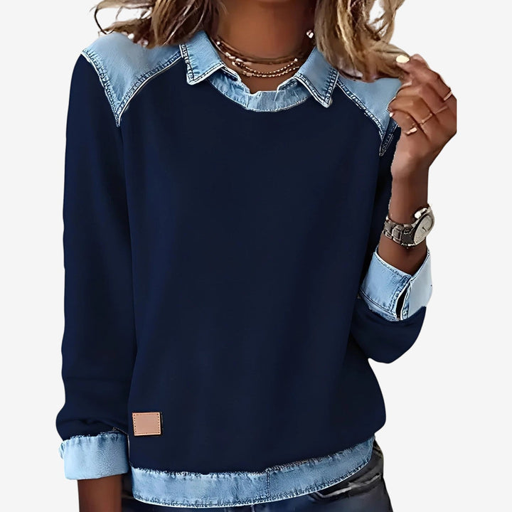 Galesi  Maglione a contrasto